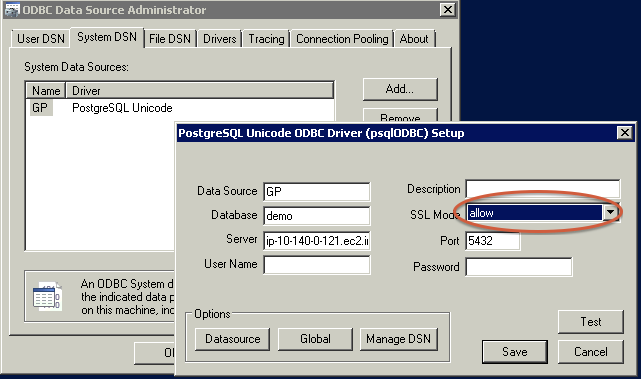 Data Source Administrator
