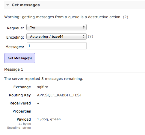 RabbitMQ Message Verification