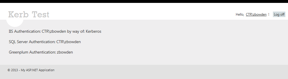 KerbTest Screen Shot